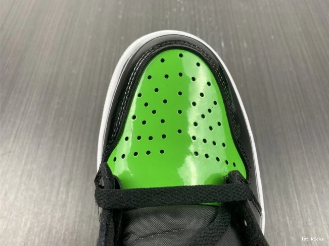 1st Kicks Shoes High 555088-030 1 OG Air Green Jordan Pine 0817